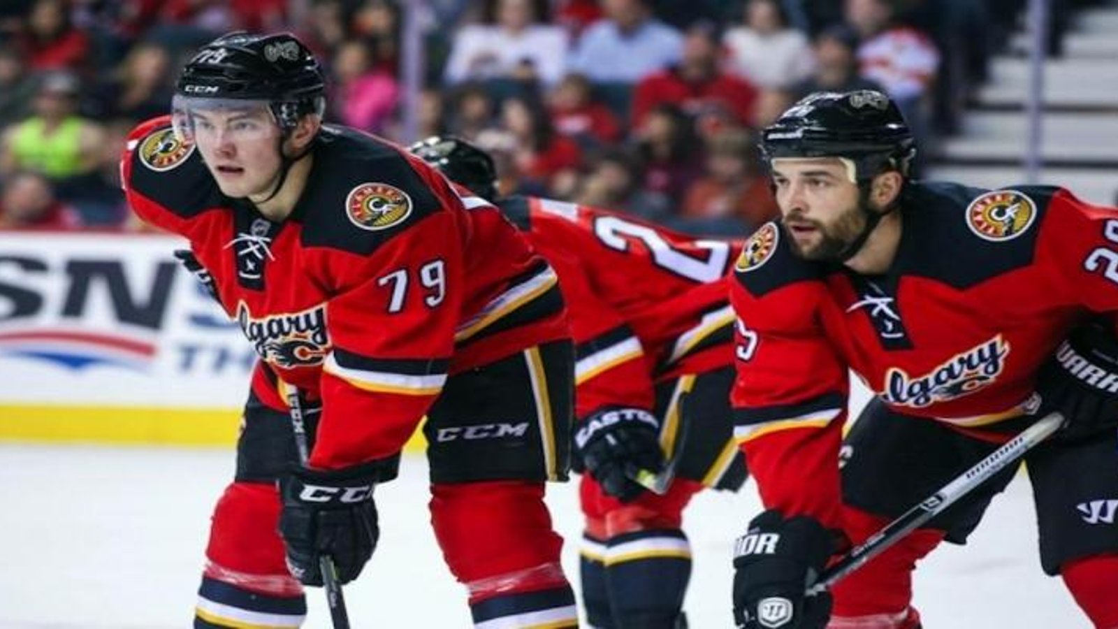 Young player will have great opportunity on Flames' top line.