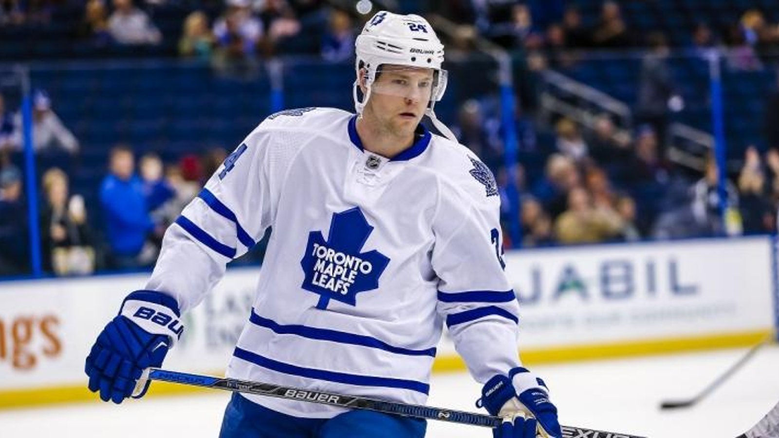 Report: Leafs place young forward on waivers 3 days before arbitration.