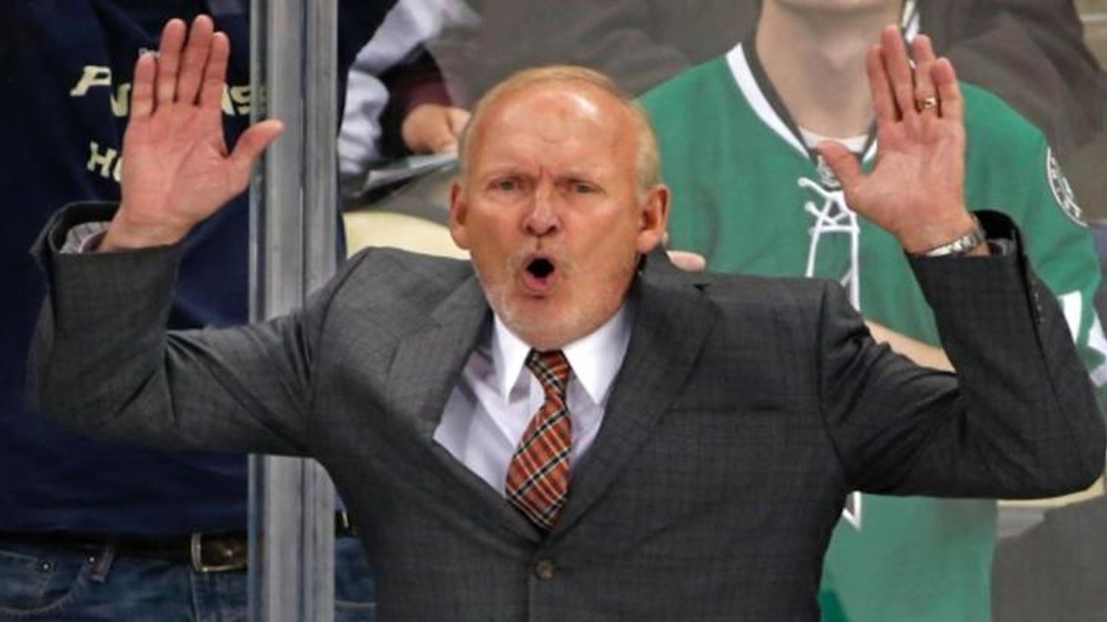 Head coach accuses player for embellishment, after his player gets ejected.