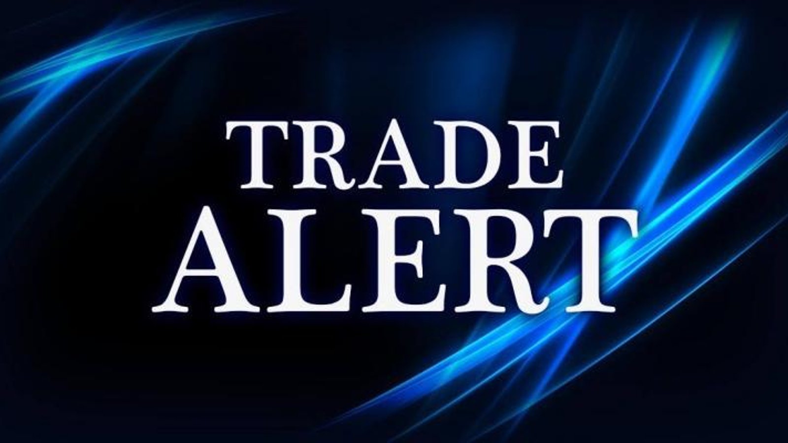 Trade Alert: Another trade involving goalies