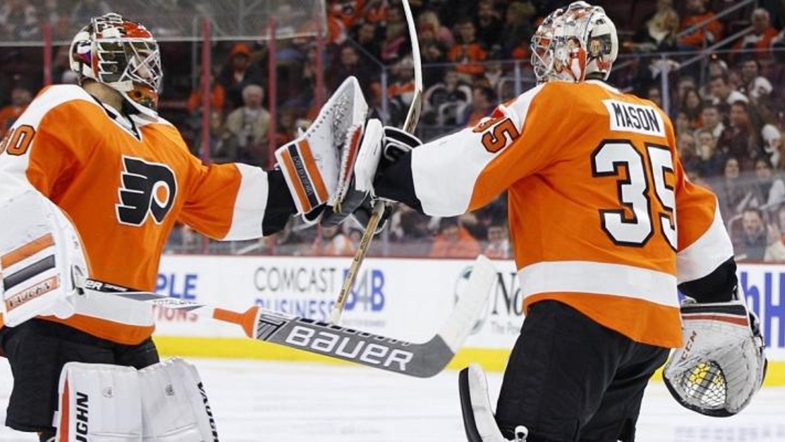 Flyers suffer another injury between the pipes.