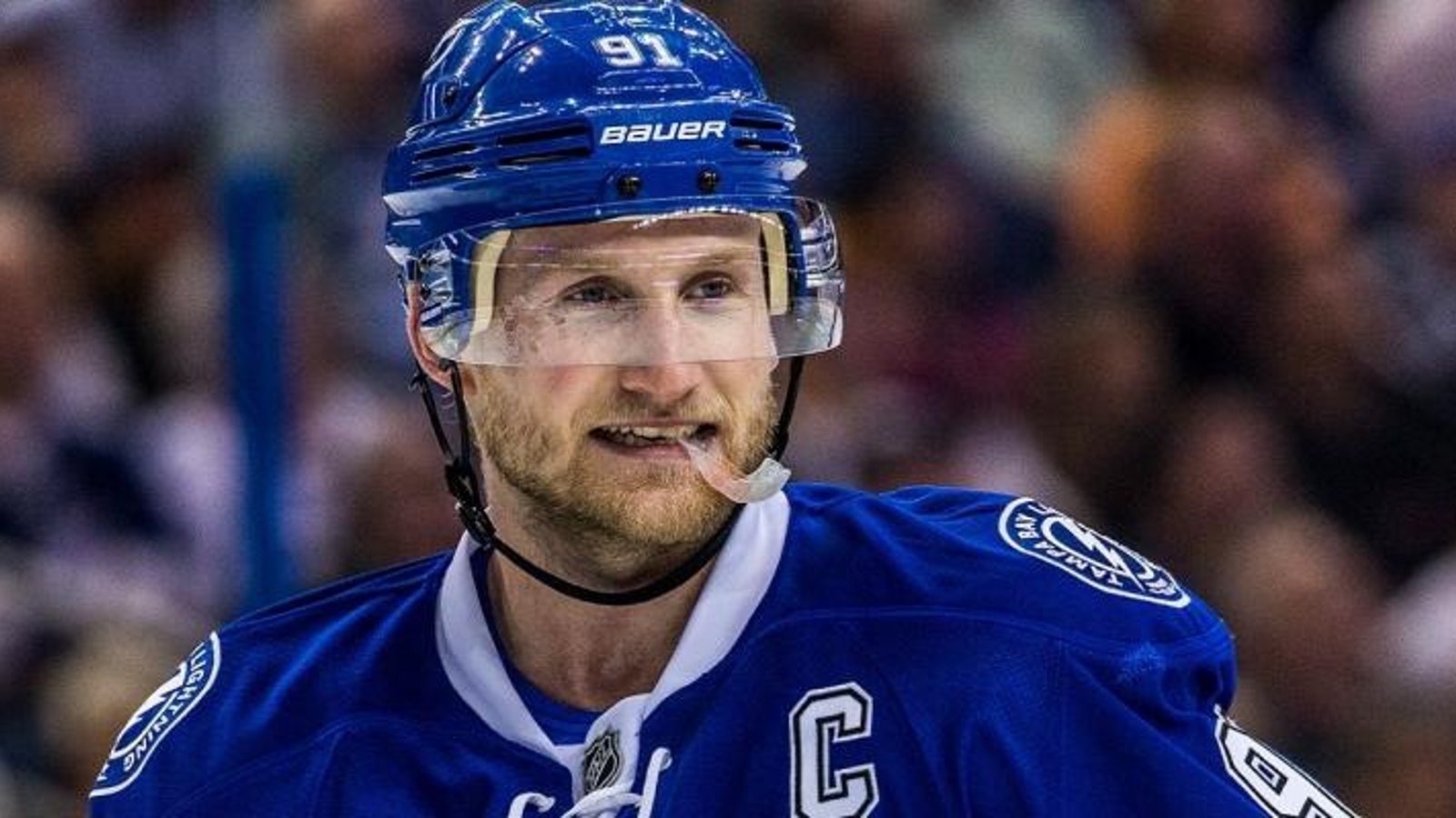 Stamkos starts off his audition with a bang!
