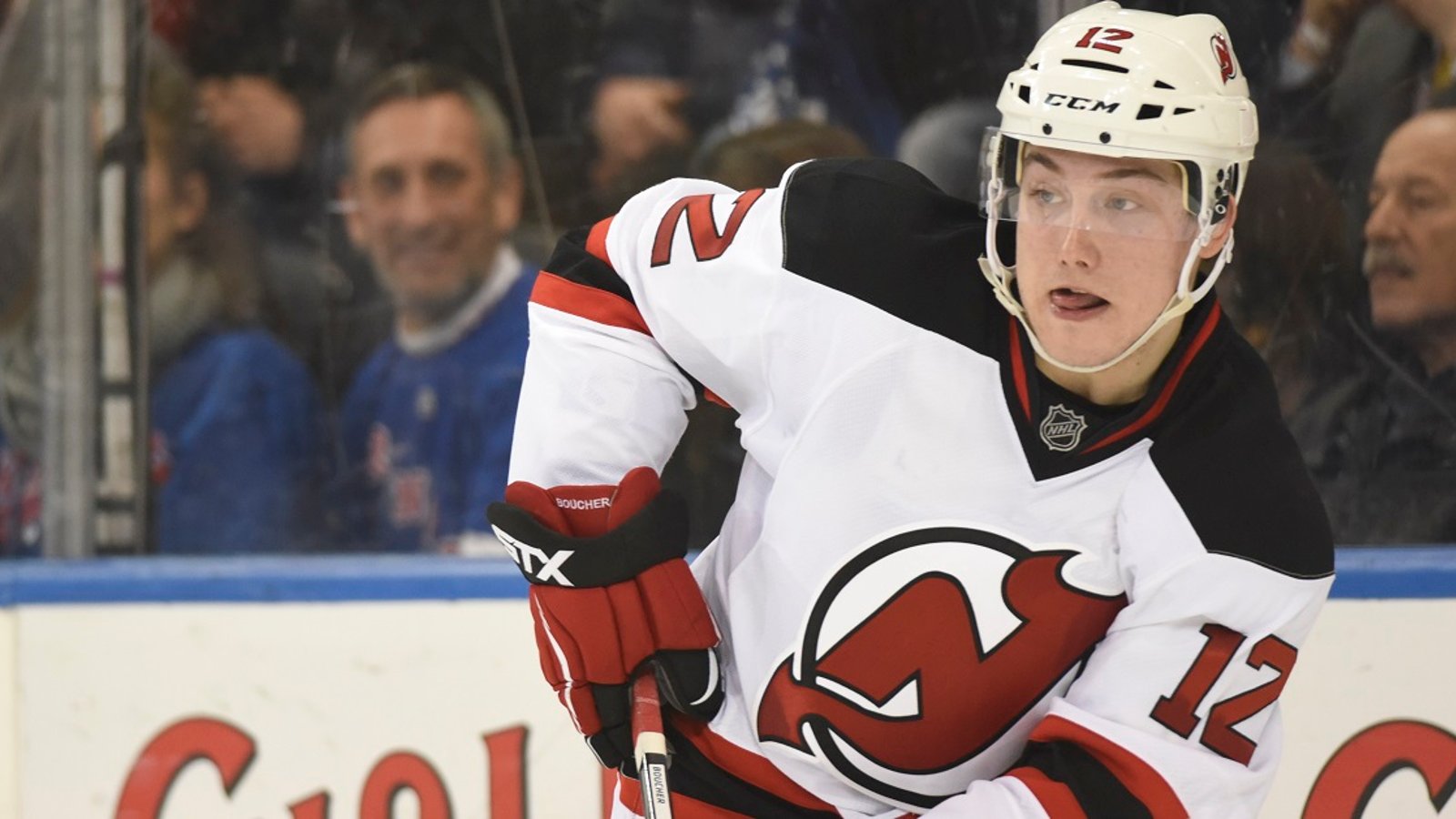 The return of Taylor Hall forces the Devils to put young forward on waivers.