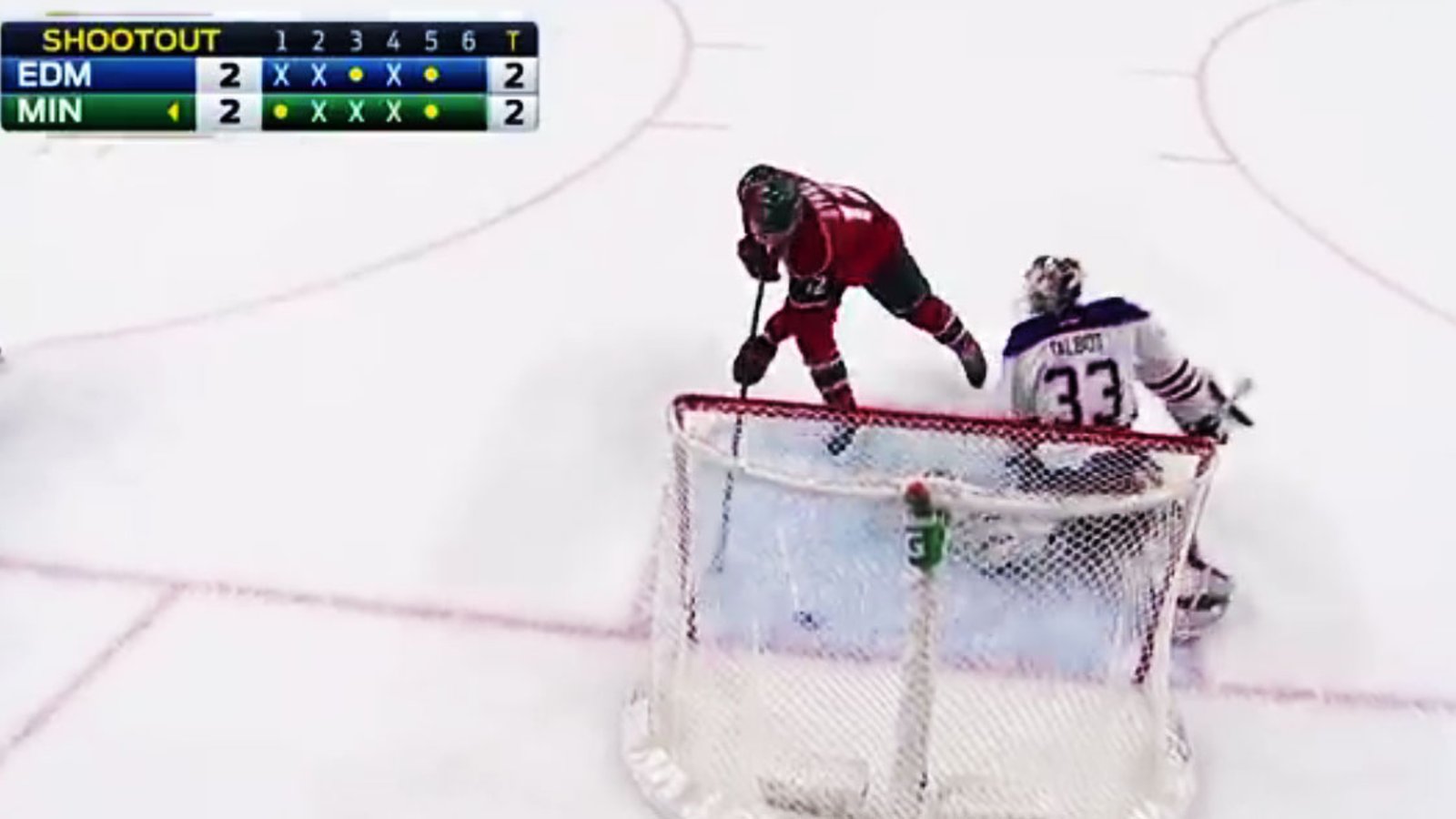 Must See: Eric Staal undresses Cam Talbot for the Shootout winner!