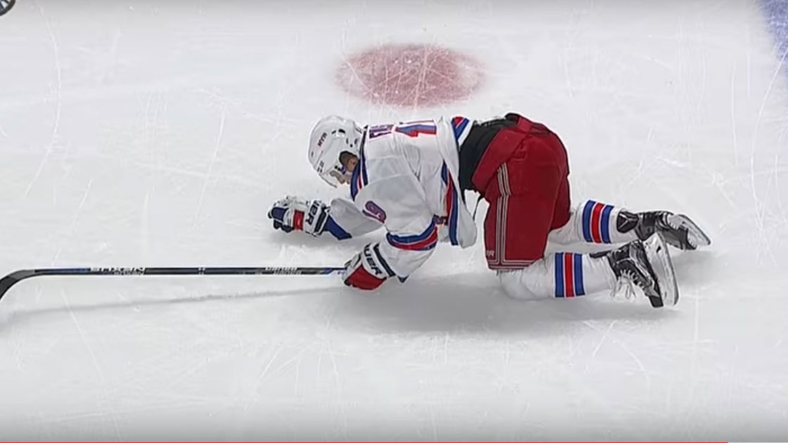 Must See: Andrew Shaw blindsides Fast with a classless hit.