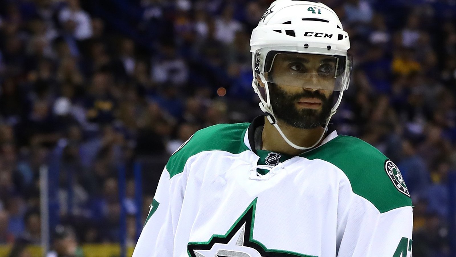 Report: Stars' defenseman out after re-aggravating injury.