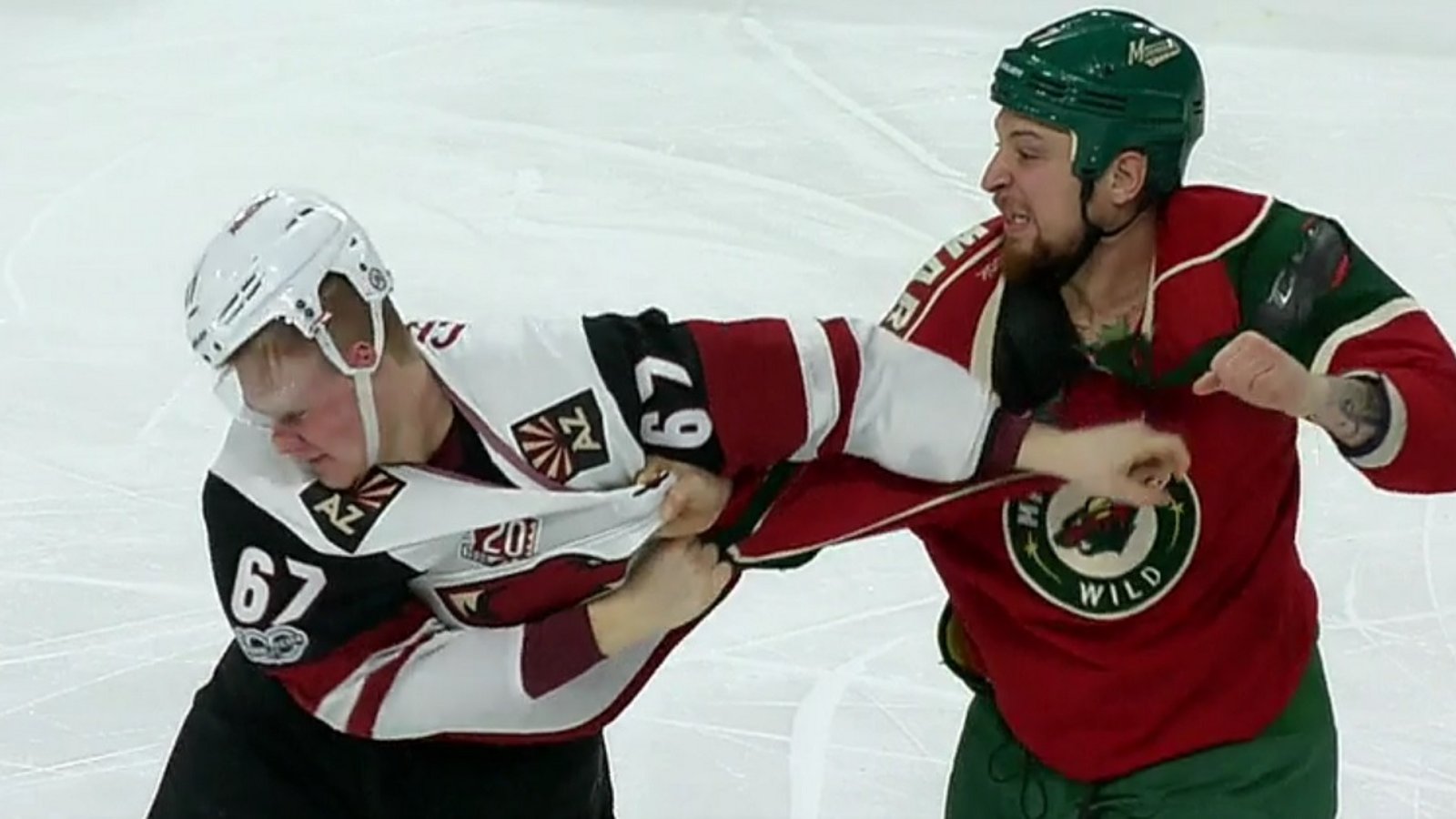 Stewart delivers perhaps the worst beat down of the year in the NHL!