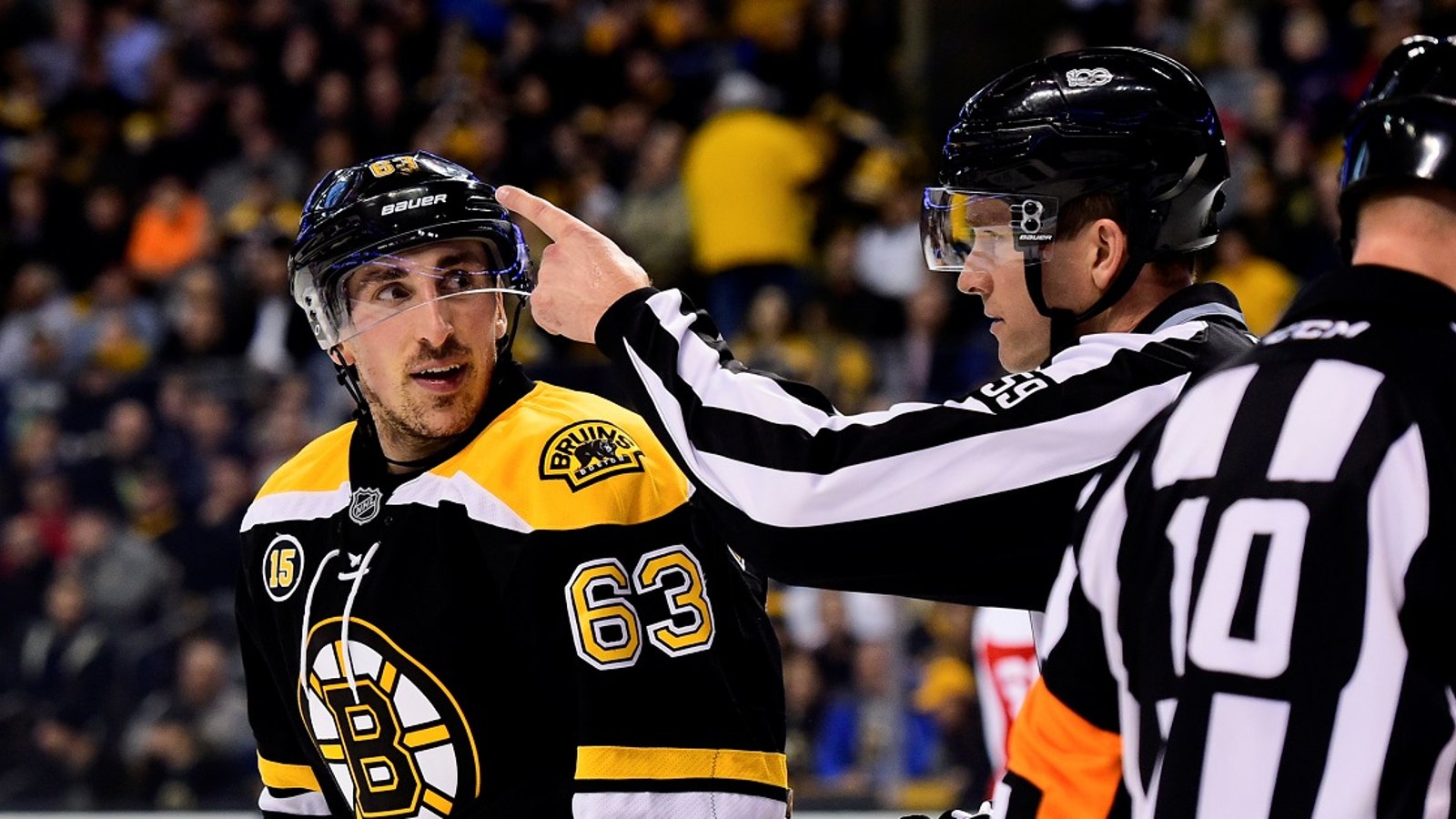 Brad Marchand to avoid discipline after yet another trip from behind.