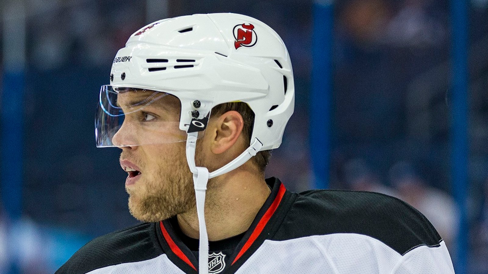 Forward Taylor Hall out several weeks following surgery.