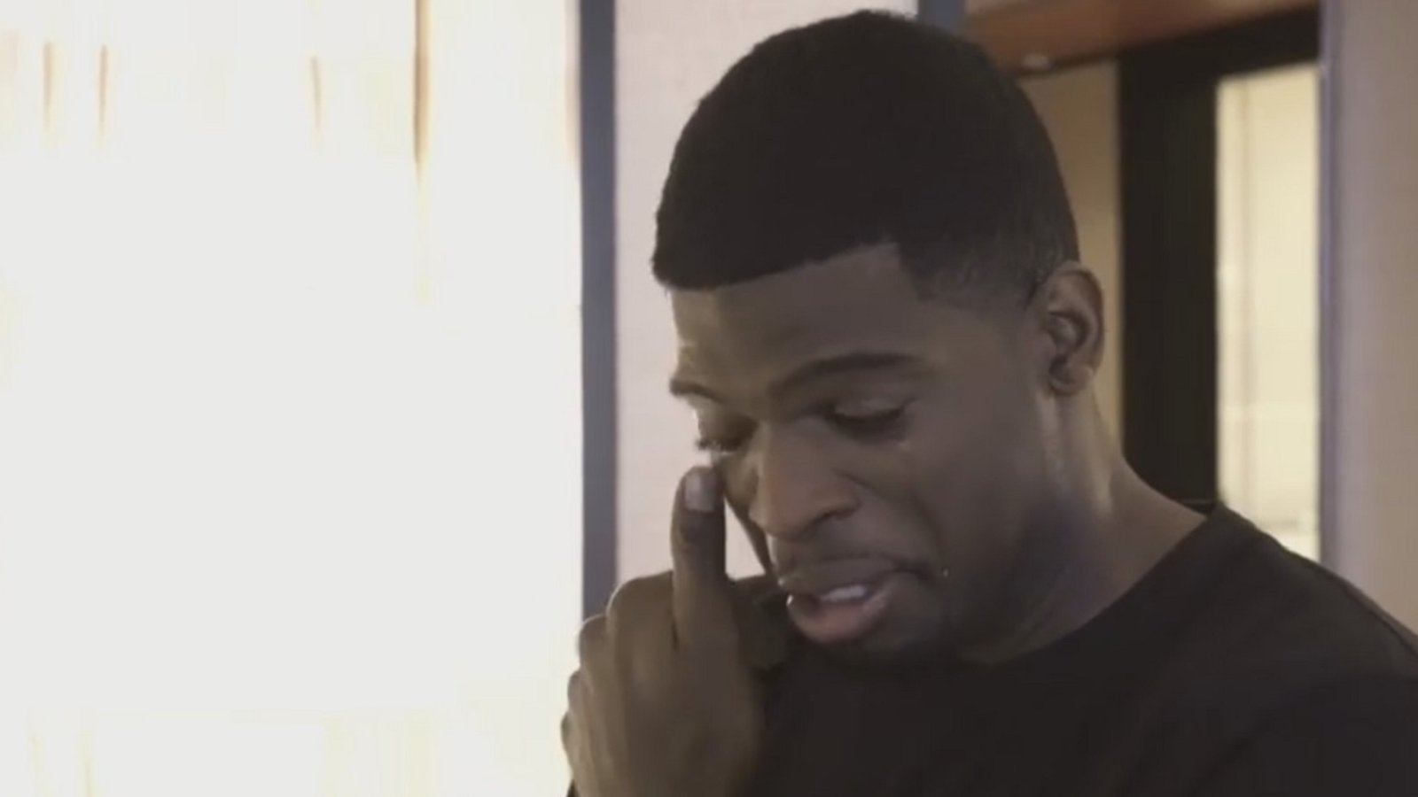 P.K. Subban  in tears as he explains why he's so committed to helping sick kids.