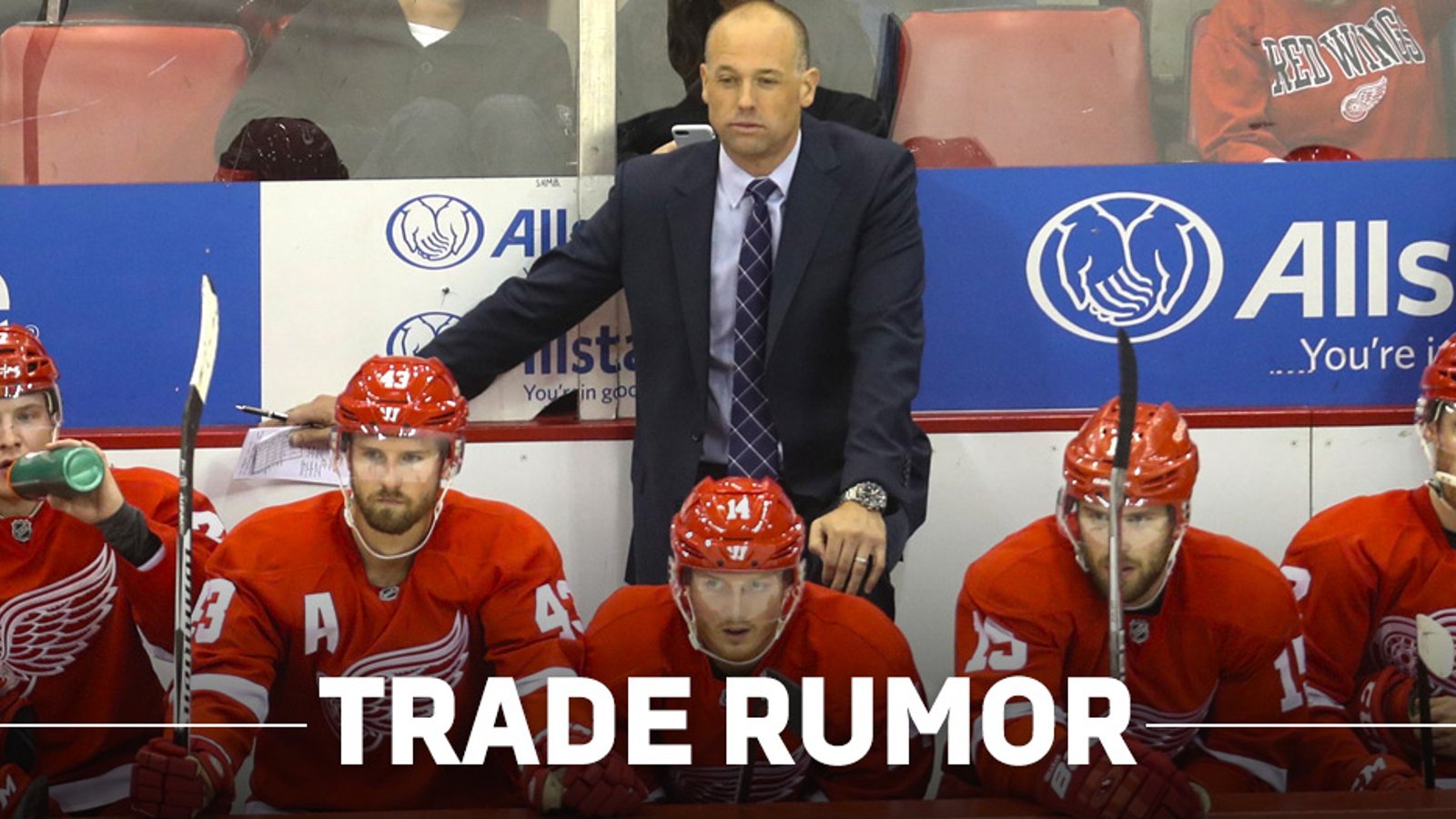 Red Wings expected to make a difficult decision today.
