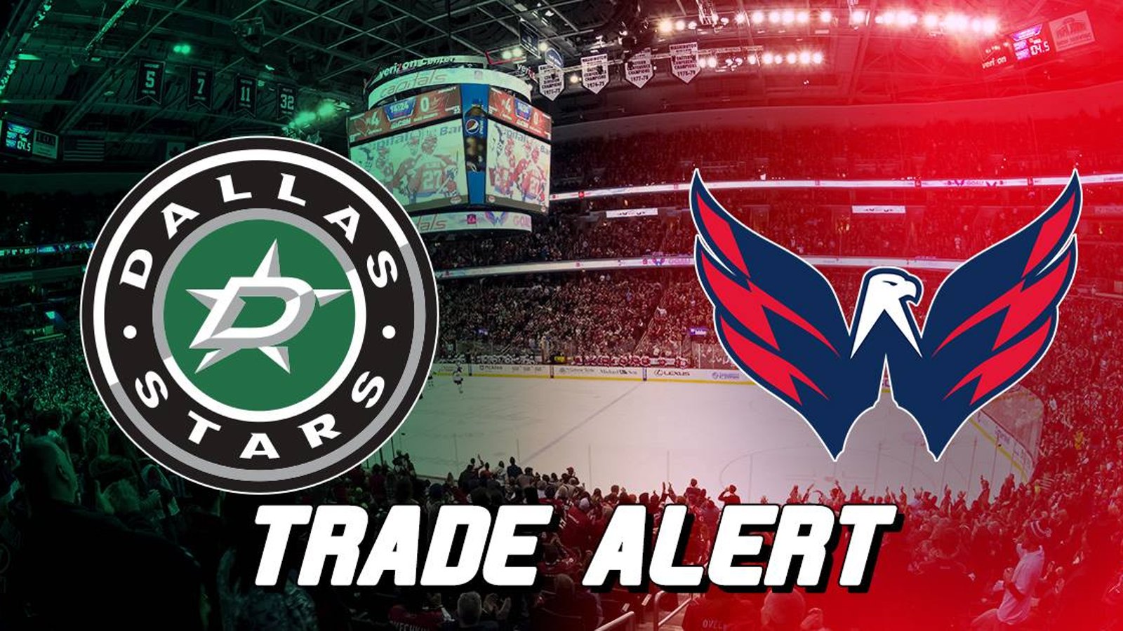 Stars and Capitals make a minor deal on Wednesday.
