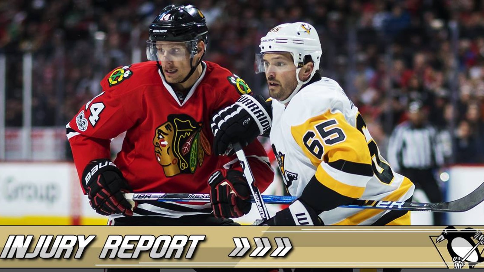Injury Report: The Pitsburgh Penguins loses another player.