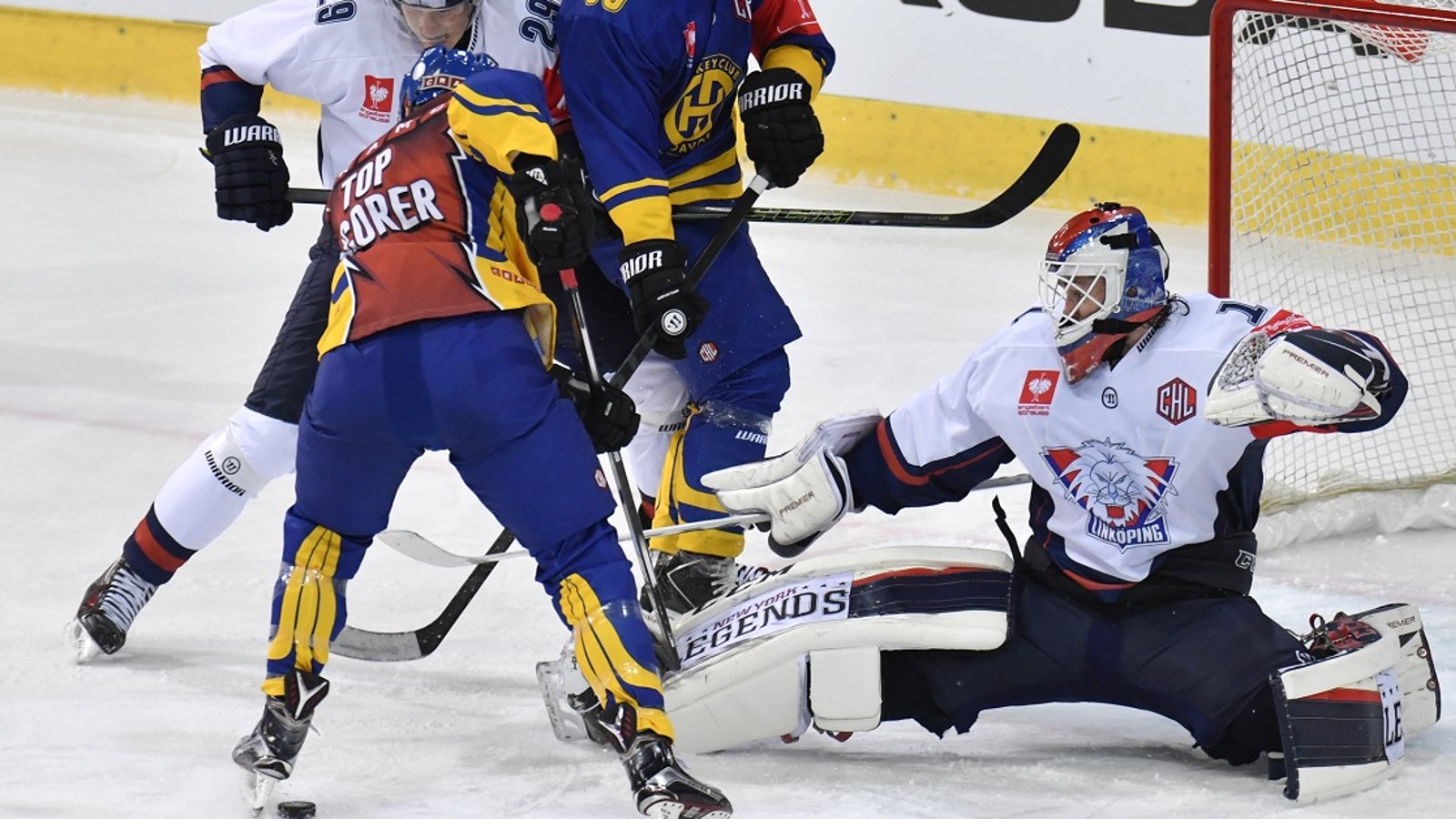 One of Sweden's top goalies has signed with an NHL team.