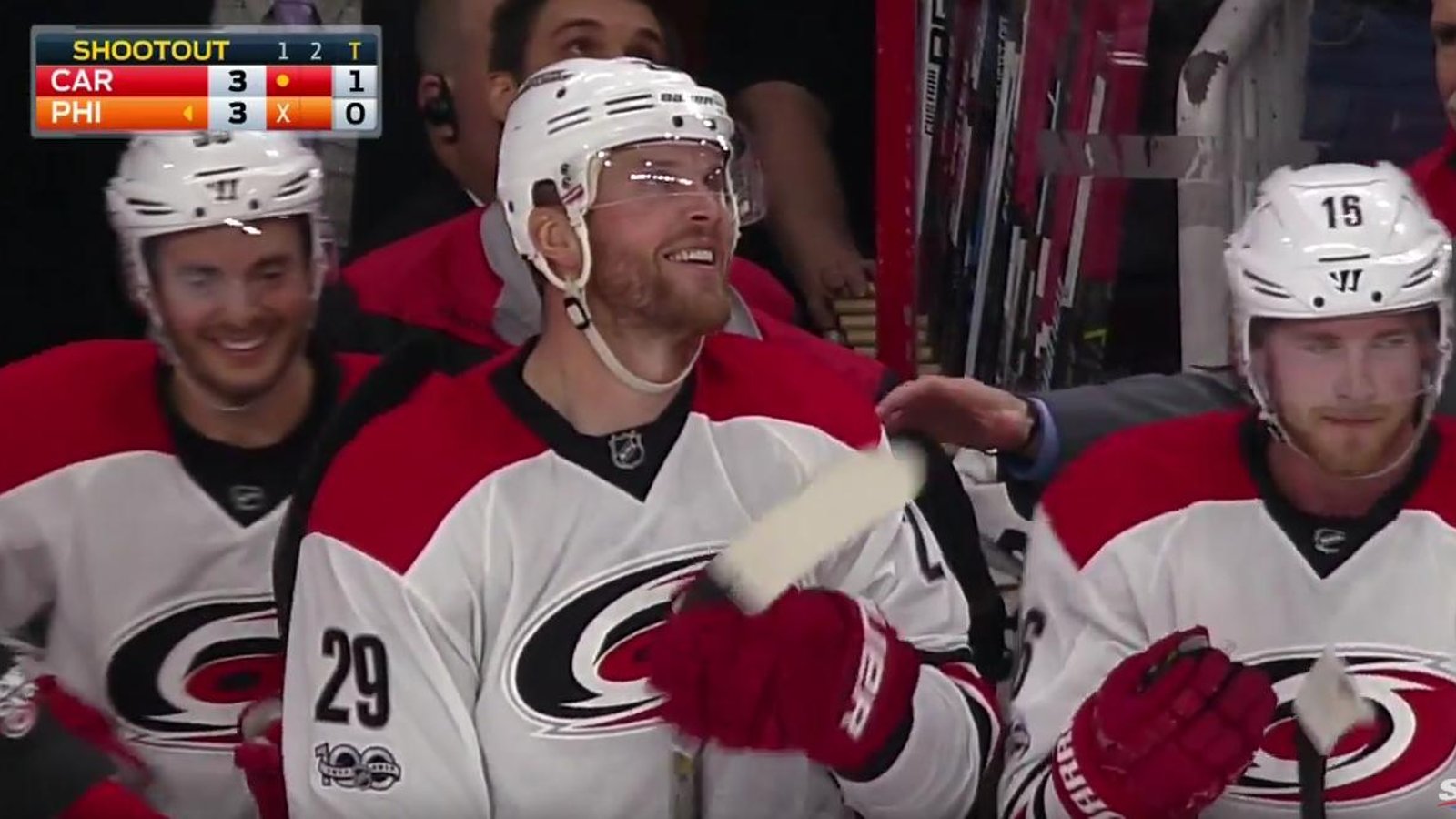 Bickell scores in shootout during last game battling MS. 