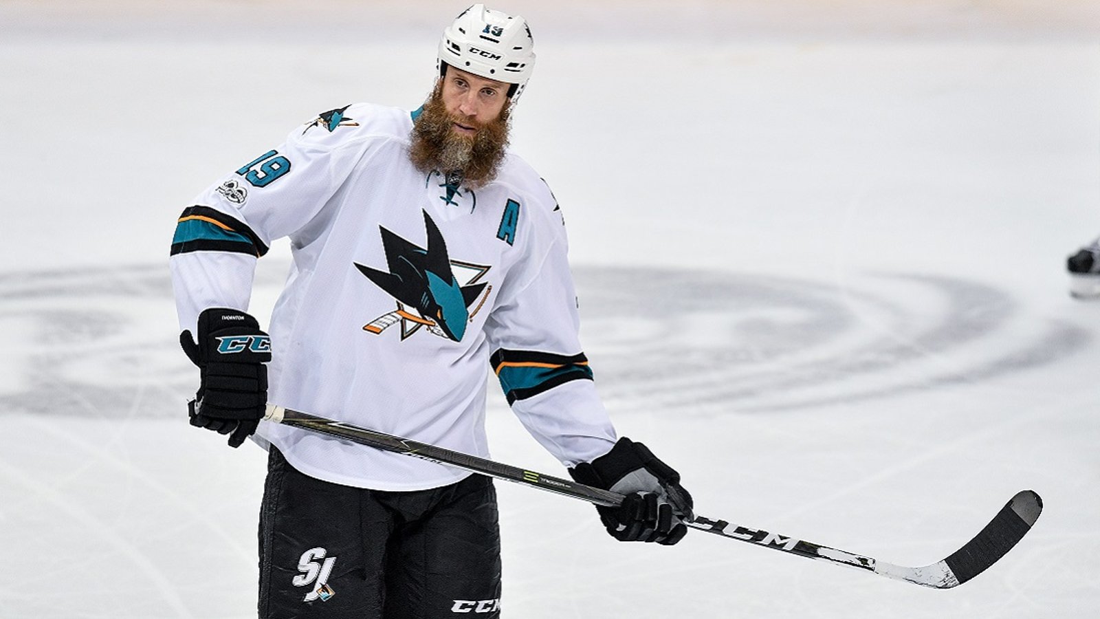 Conflicting reports on Joe Thornton's health heading into the playoffs.
