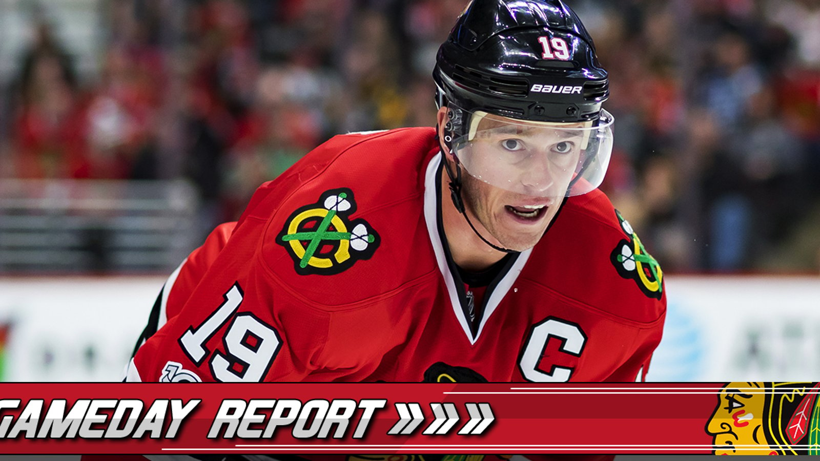 GAME DAY REPORT: Tonight’s line revealed by coach Joel Quenneville.