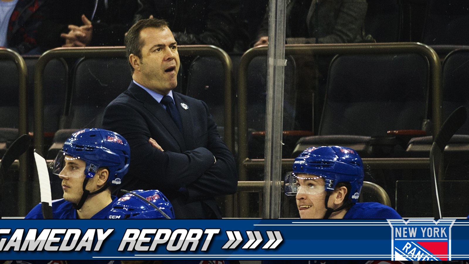GAME DAY REPORT: Rangers vets prank Habs coaches!