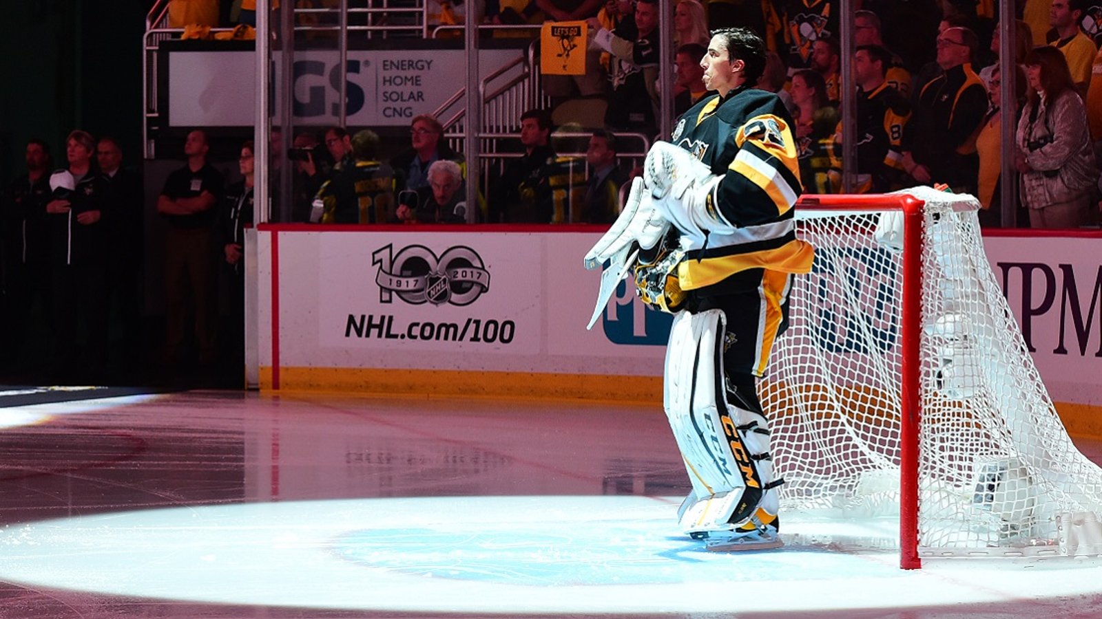 Report: Marc-Andre Fleury's future appears set in stone.