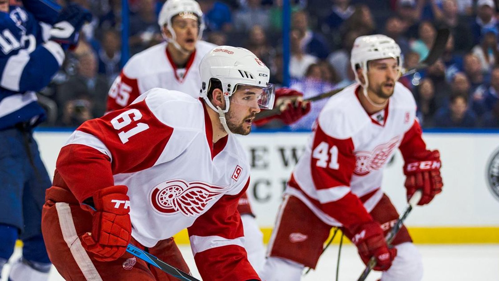 Breaking : Red Wings extend promising defenseman for two years. 