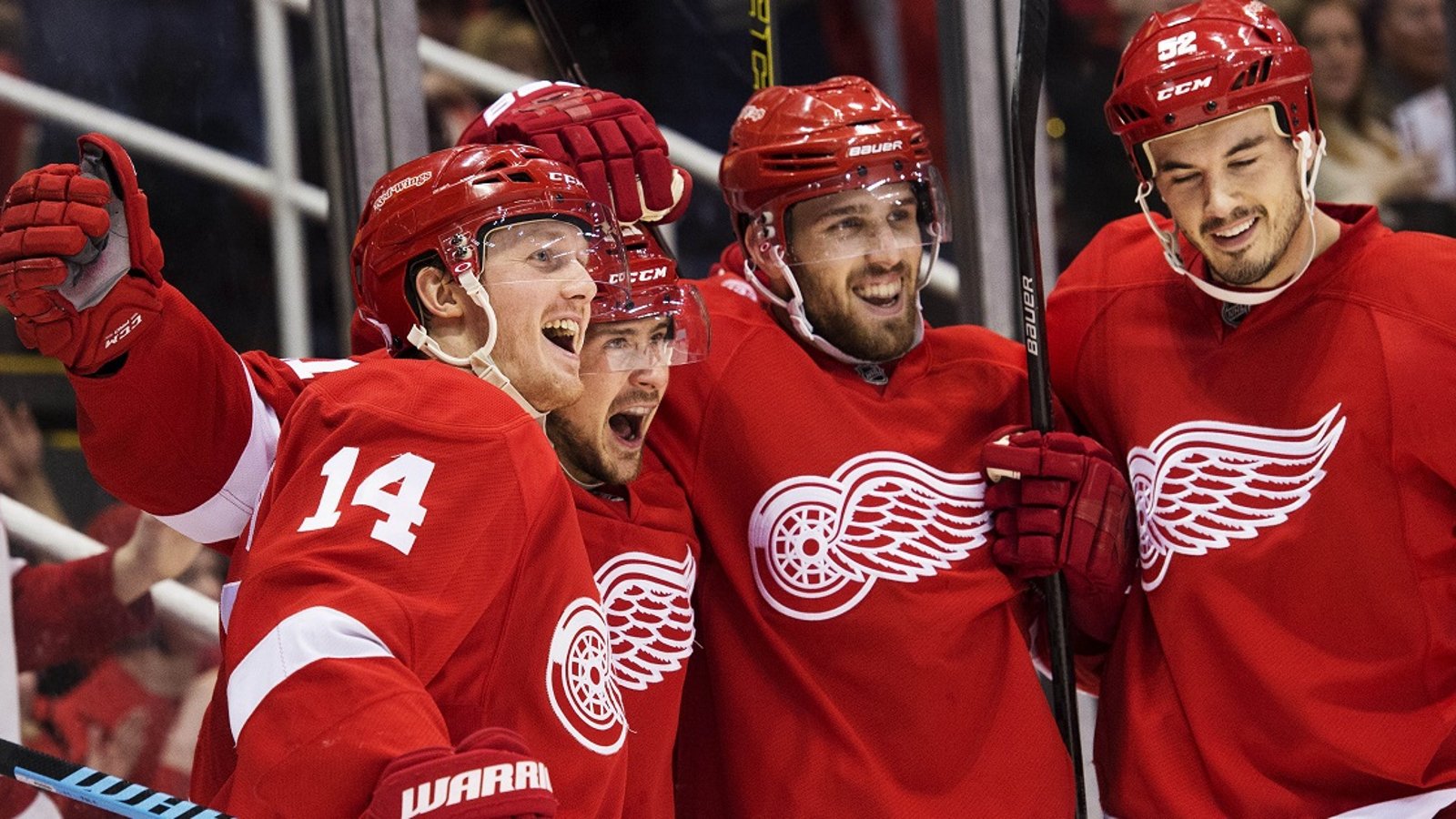 Three names on Red Wings roster rumored in trade talk.