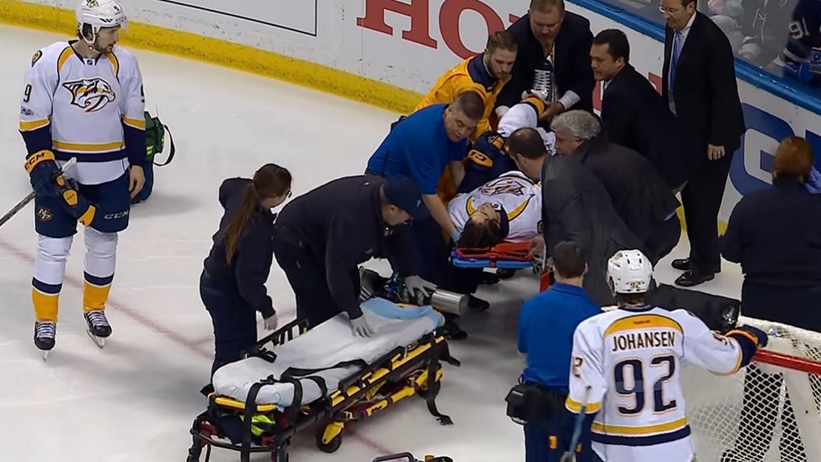 Minor update on Fiala after gruesome injury in Game 1.