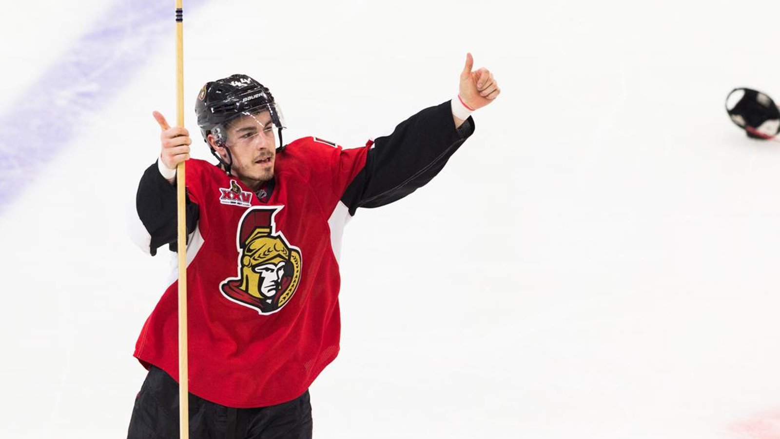 Echoes from the Sens locker room following historic Pageau's surge. 