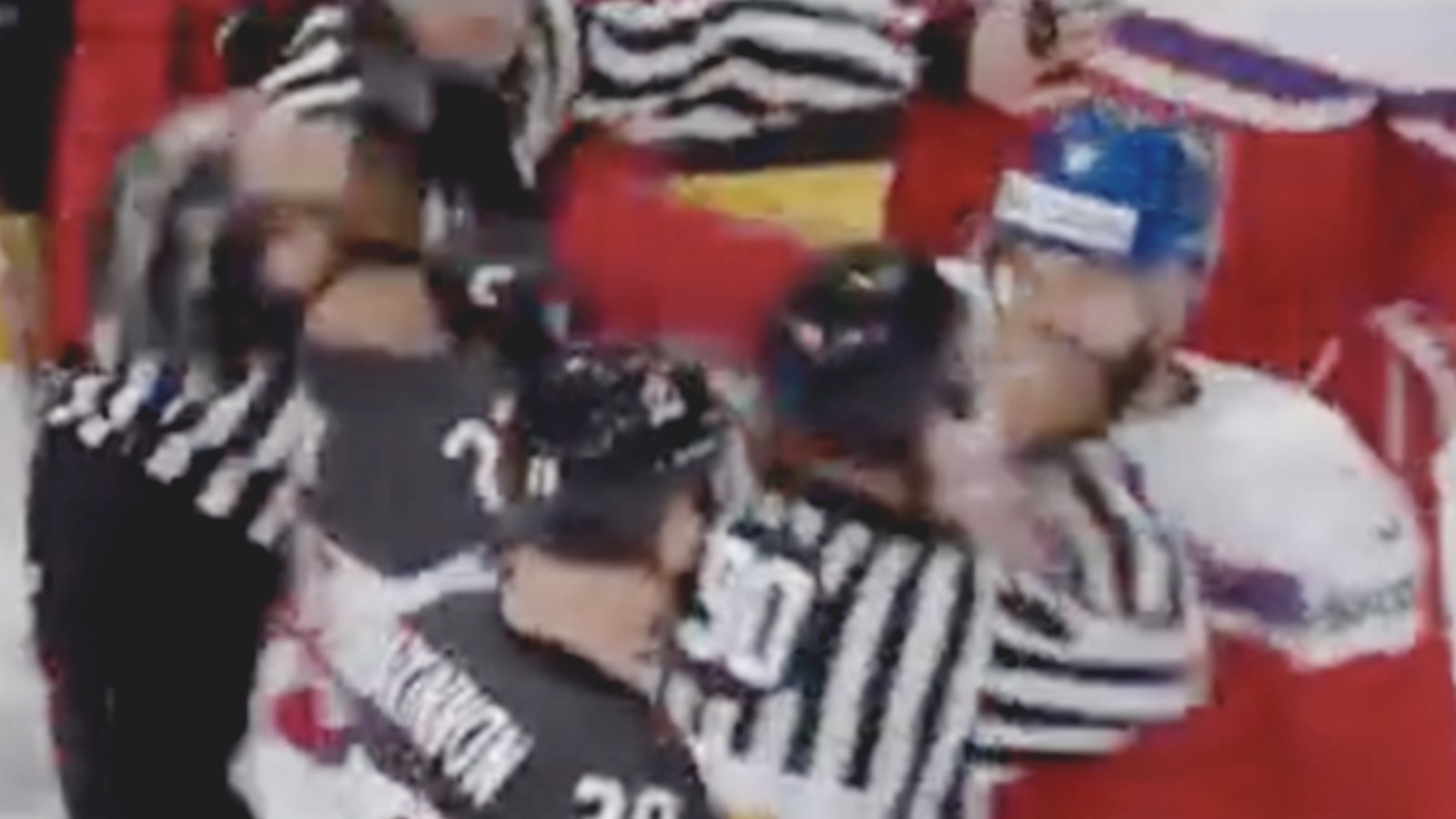 GOTTA SEE IT: Gudas punches Flyers teammate Claude Giroux in the face.