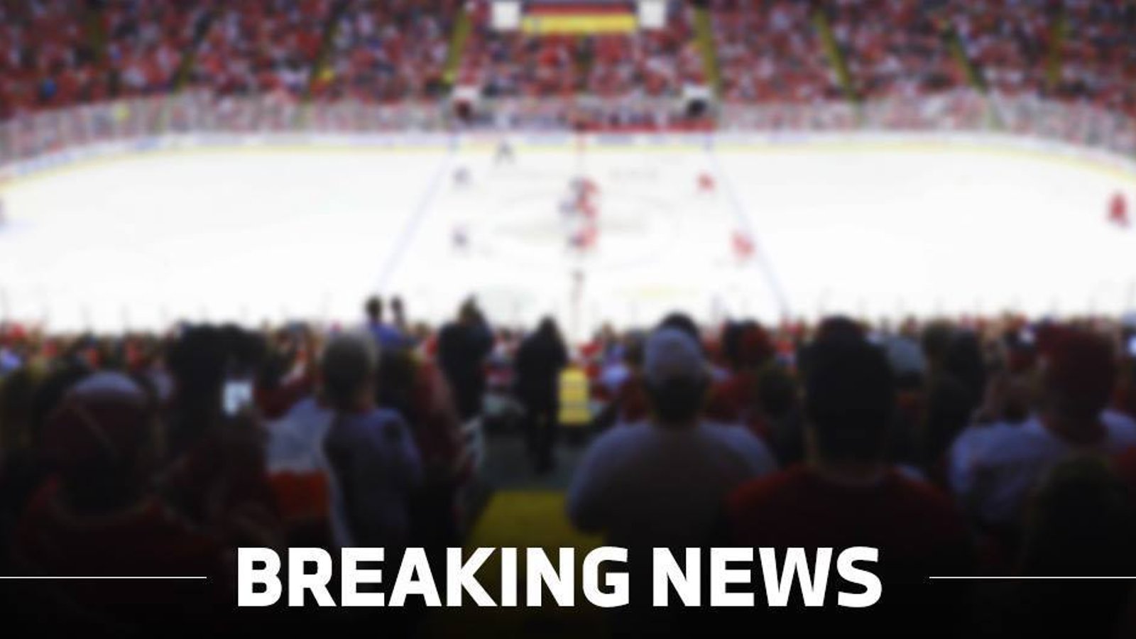 Breaking: NHL fan sexually assaulted at NHL playoff game.