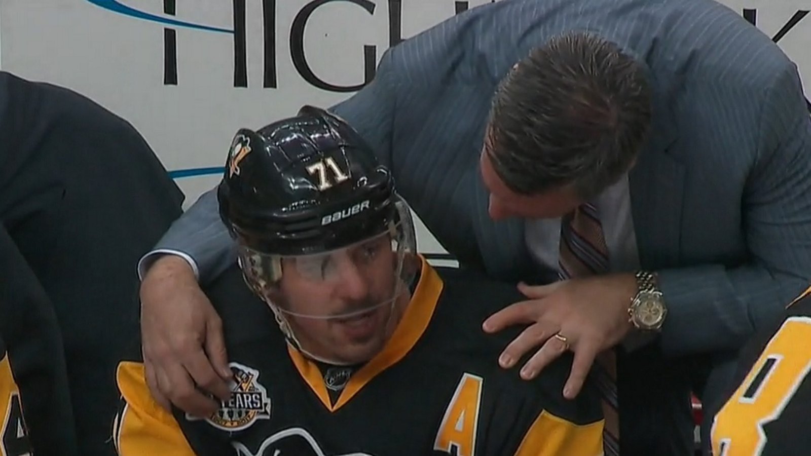 Breaking: Kessel and Malkin not happy with each other, coach has to get involved.
