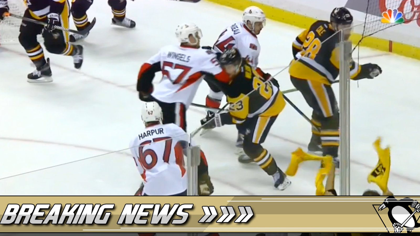 Breaking: NHL ignores blatant head shot from Pens/Sens game 5
