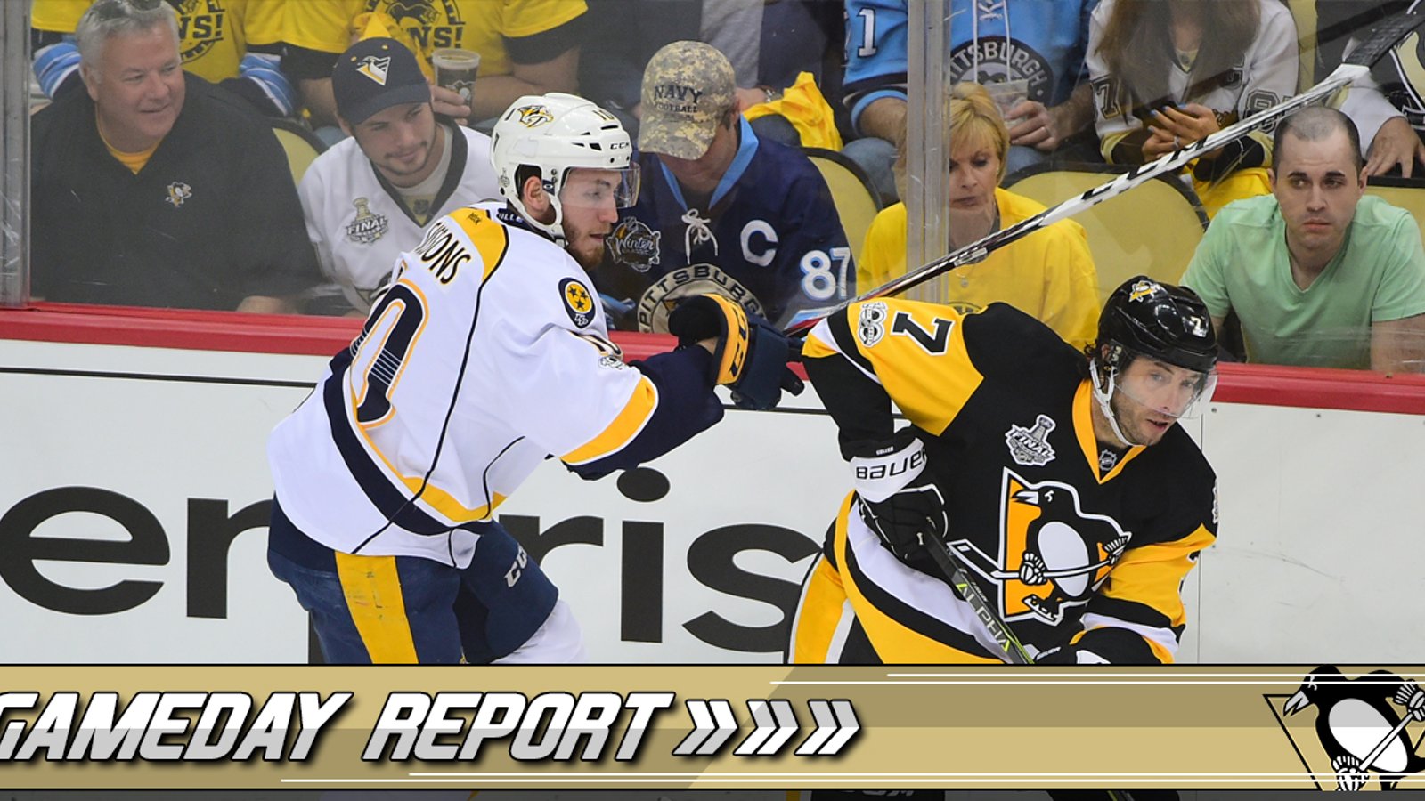 Report: 8 players missing at the Pens practice this morning.