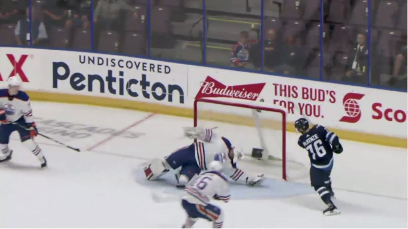Must See: Oilers prospect makes unbelievable save in Young Stars game