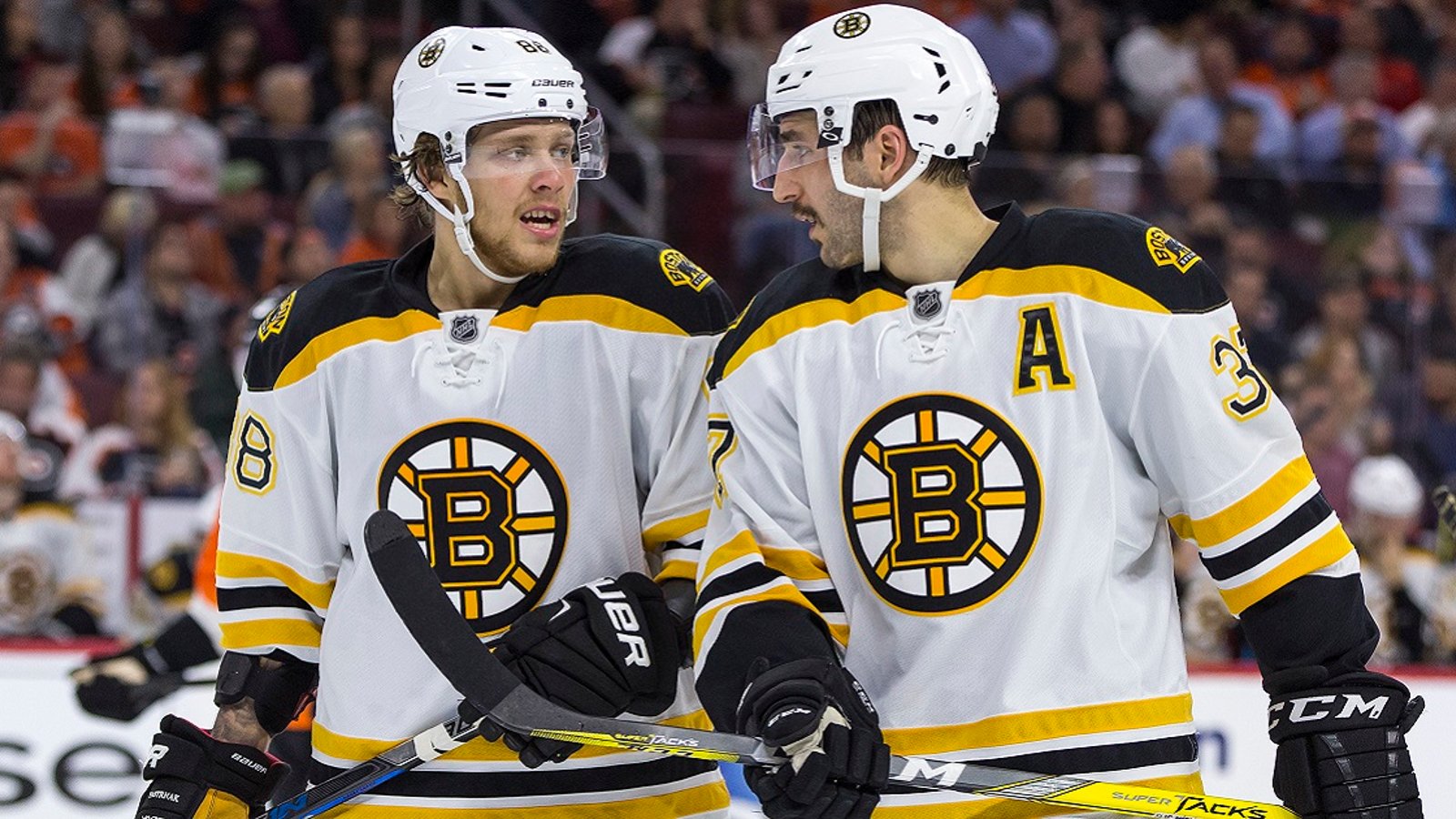 Breaking: Bruins superstar out again with mystery injury. 
