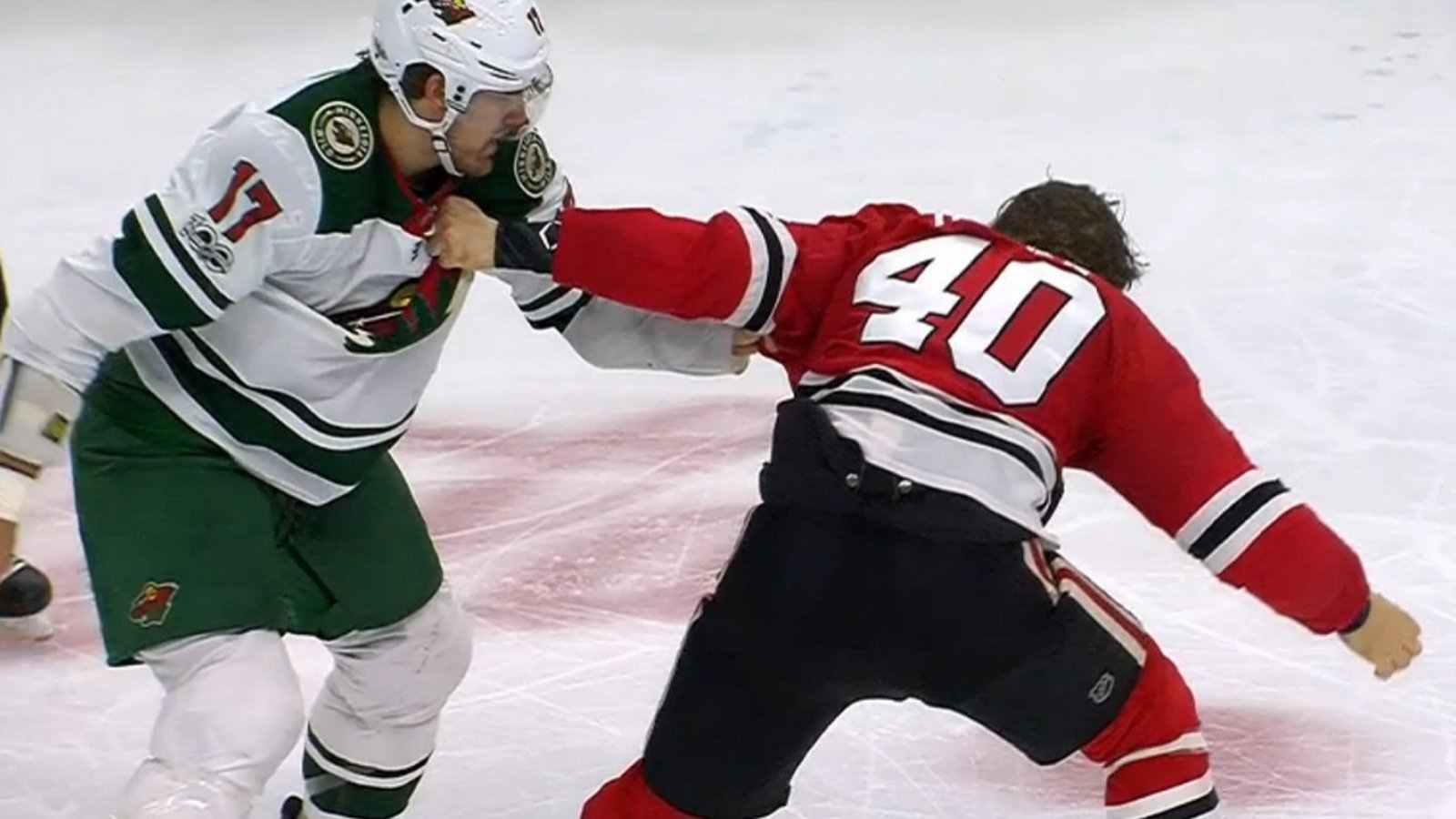 Your replay: Hayden lands the biggest punch of the NHL season!
