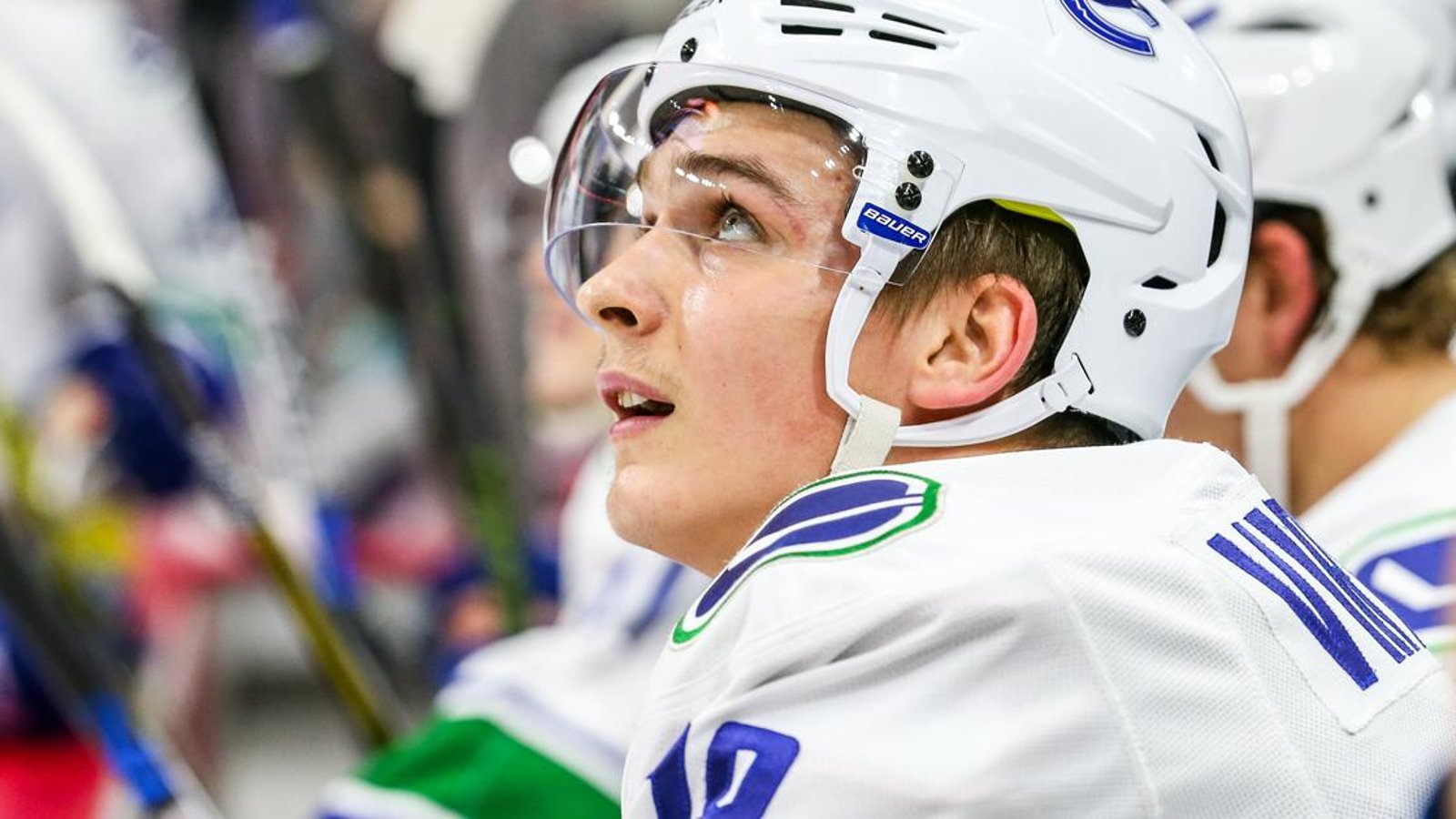 Report: Canucks to bench top young player