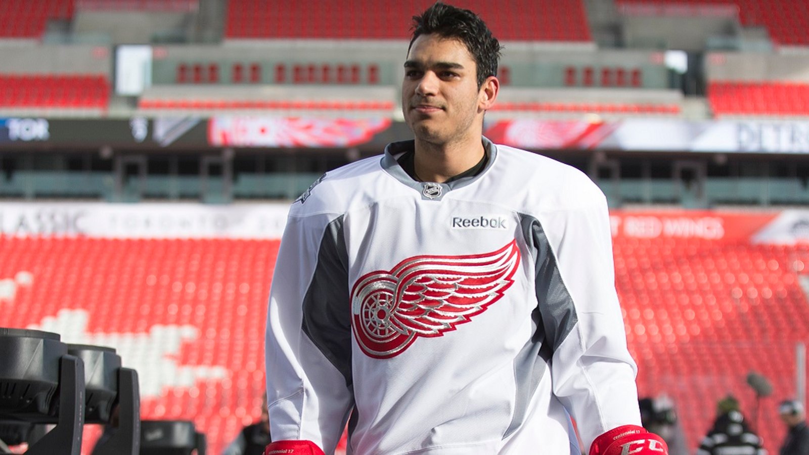 Breaking: Red Wings have set asking price for Athanasiou trade. 
