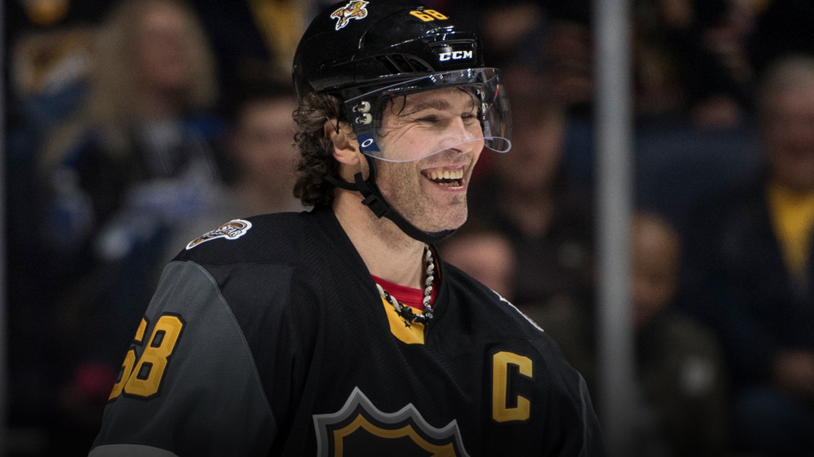 Did Jagr just reveal his allegiance for another Canadian team?