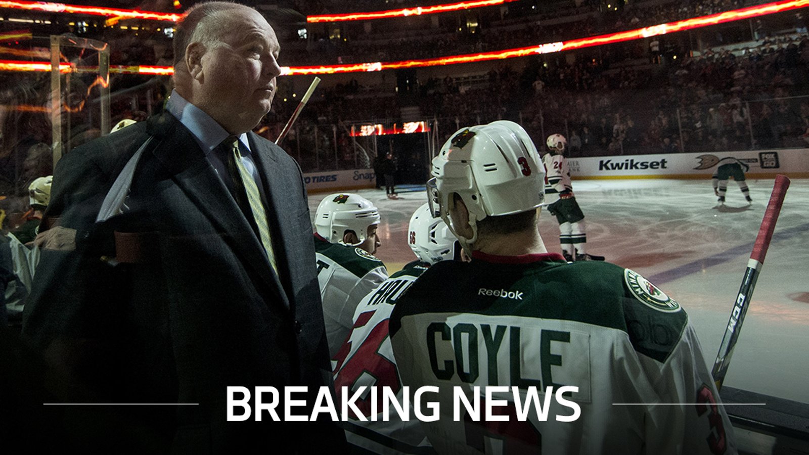 Breaking: Bruce Boudreau confirms a lineup change ahead of tonight's game!