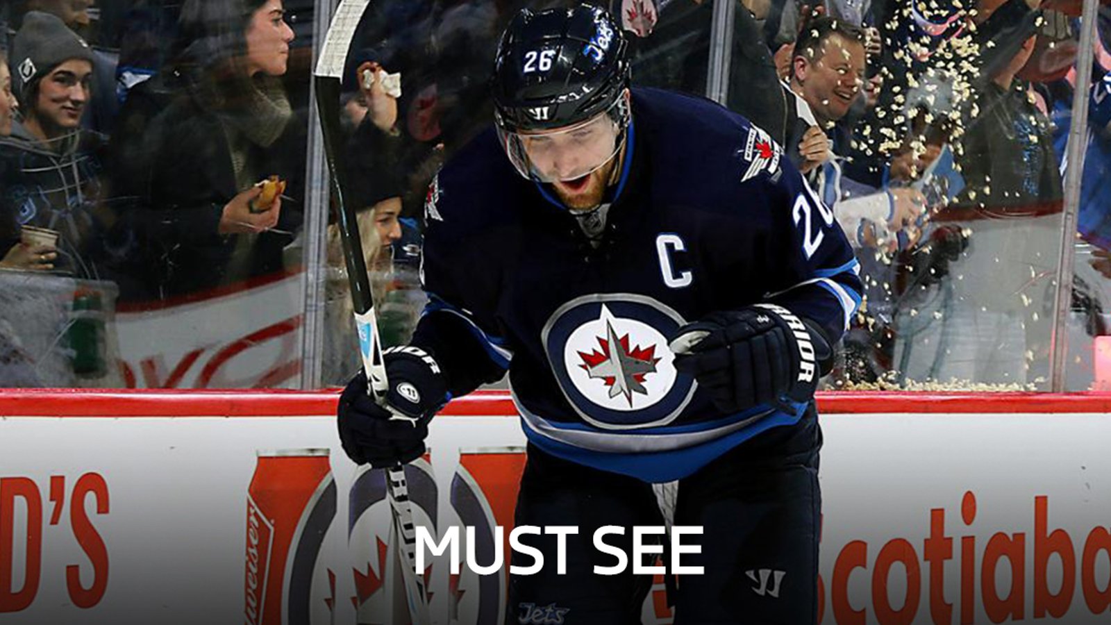 Must see: Blake Wheeler scores a beautiful goal to give his team the win! 