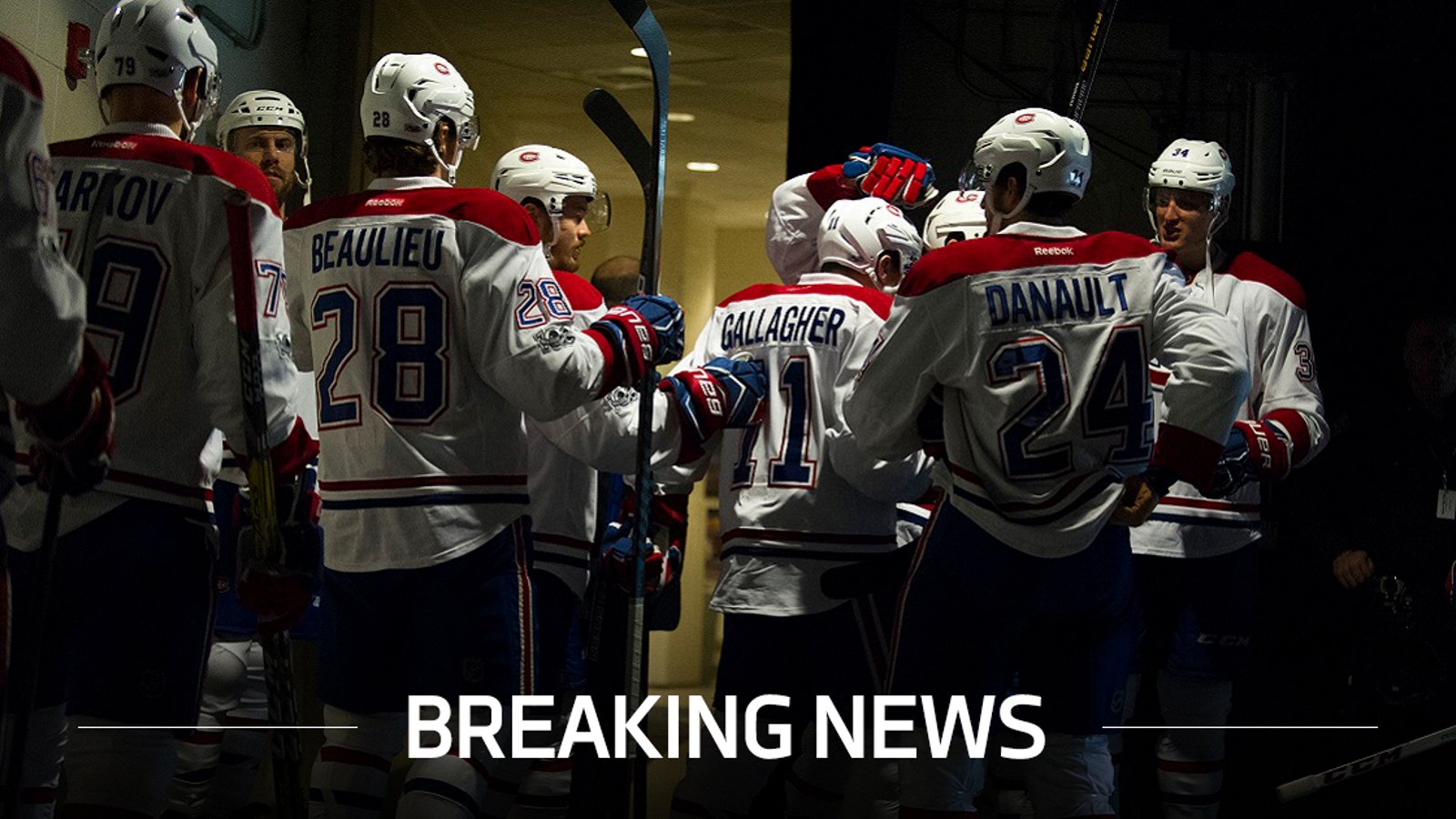 Breaking: Two star players out for the Habs due to injury. 
