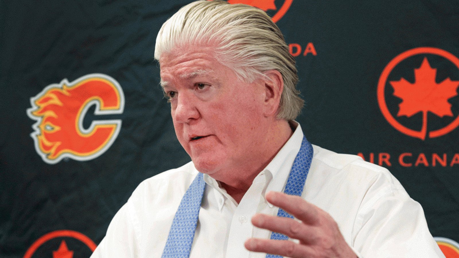 Report: Flames’ Burke publicly slams Leafs