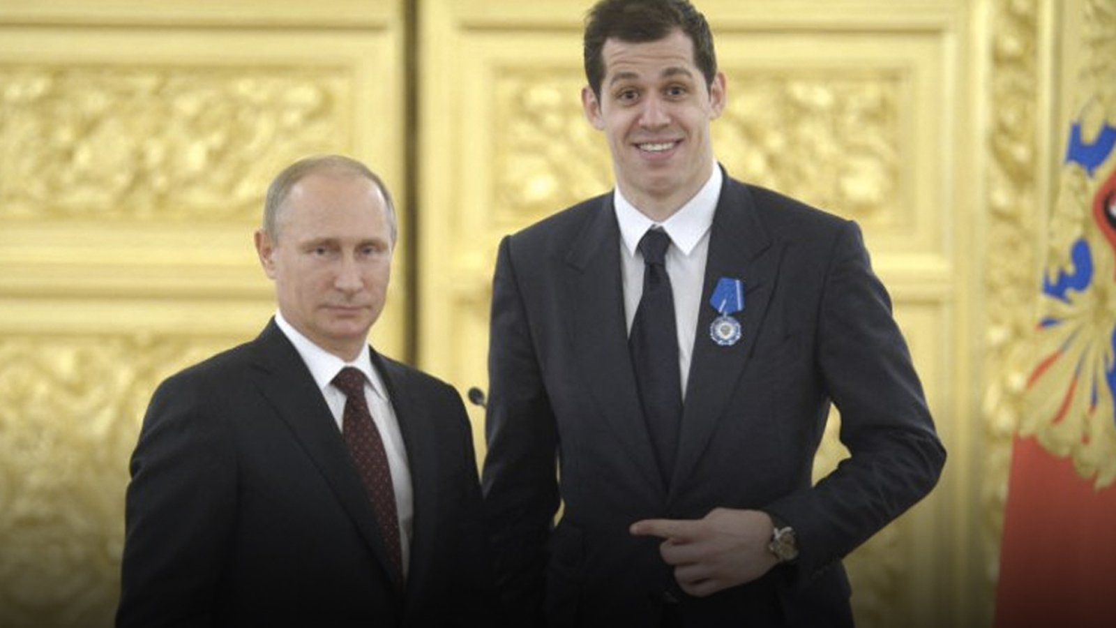 Report: Malkin speaks out about his support for “Putin team”
