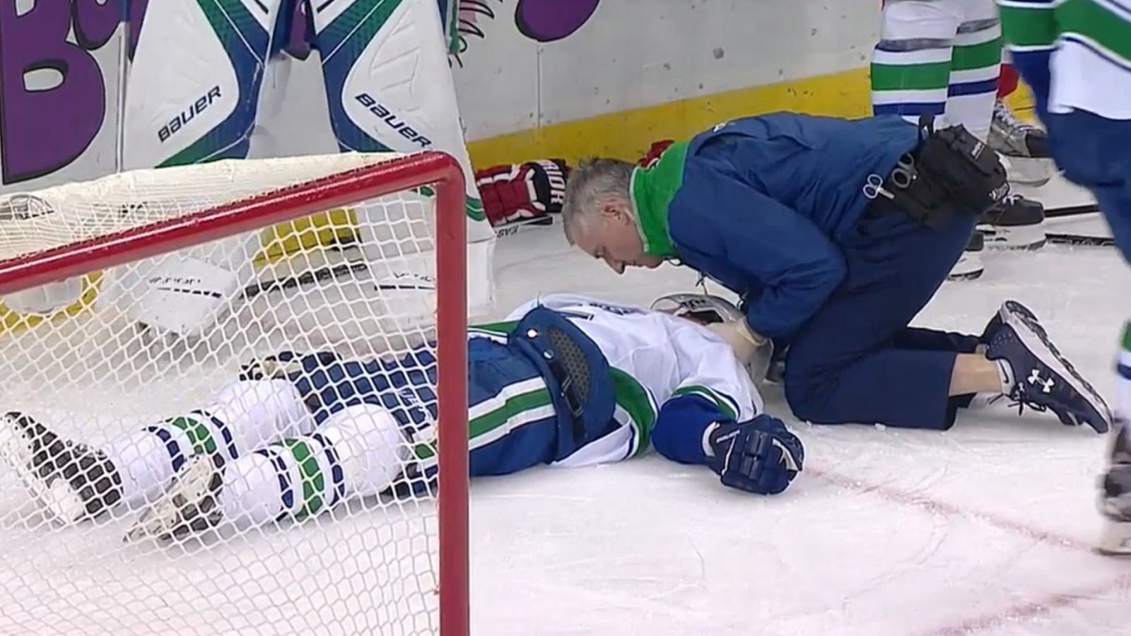 Bad blood continues between Canucks &amp; Devils after knock out hit last season.