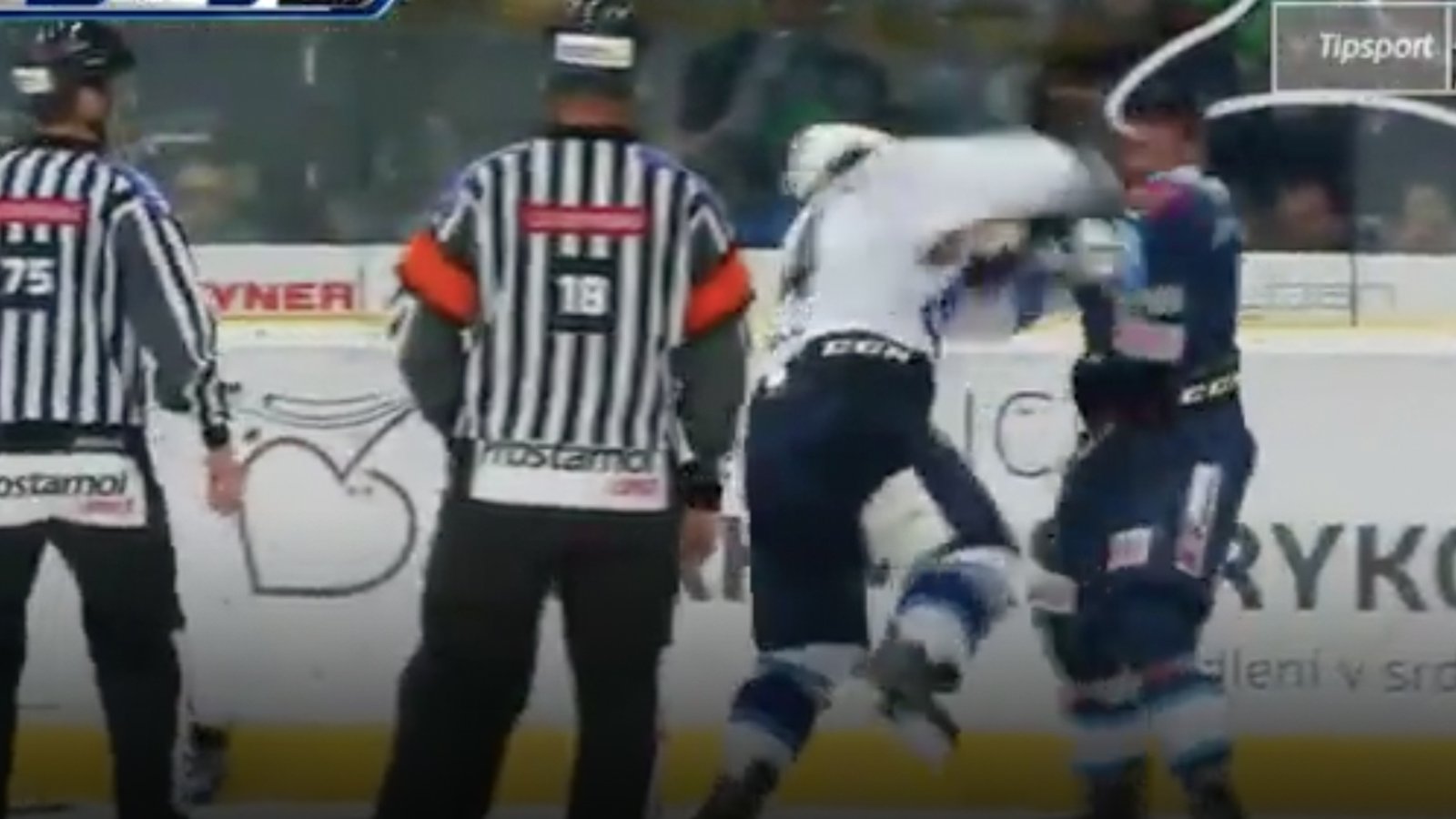 Must see: Player lays down vicious hit then bloodies opponent with massive beatdown