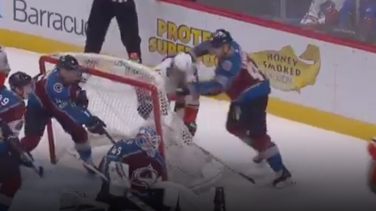 Breaking: Landeskog facing suspension for nasty cross-check to the head