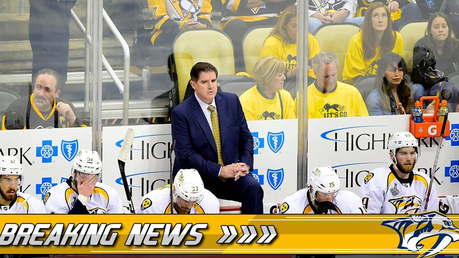Breaking news: Predators announce two roster moves