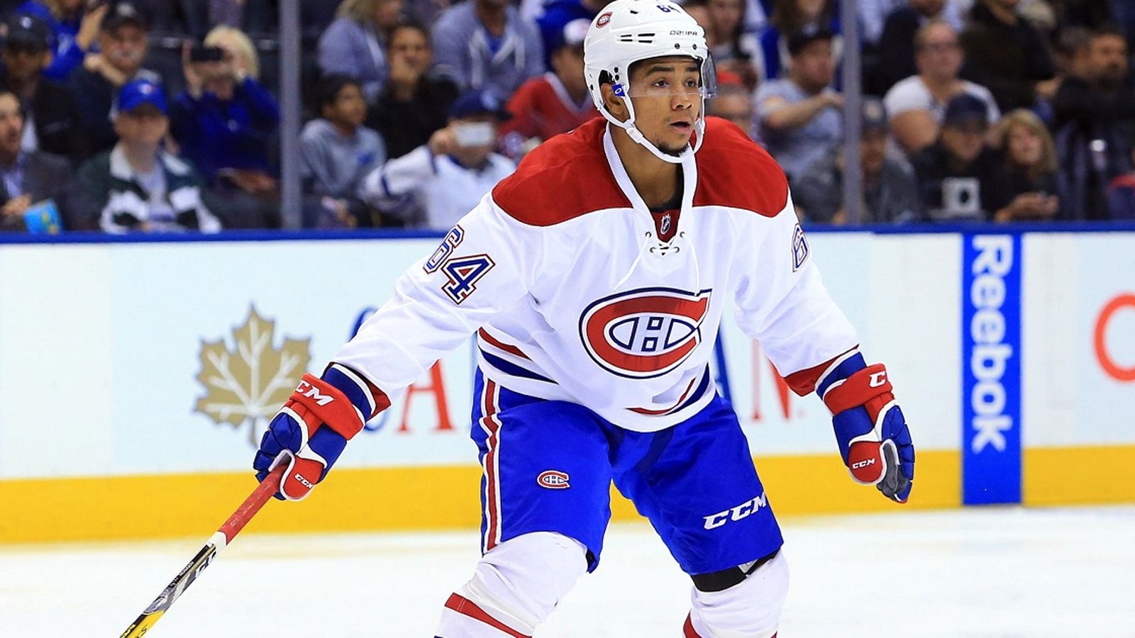 Breaking: Habs place forward on unconditional waivers, may be the end of the road.