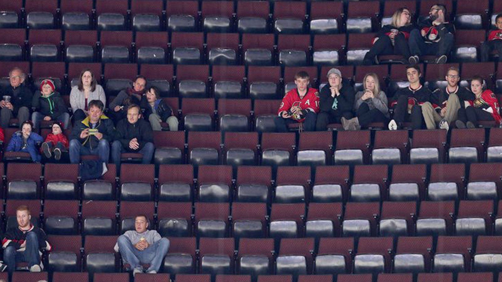 Sens attendance woes hit an embarrassing new low