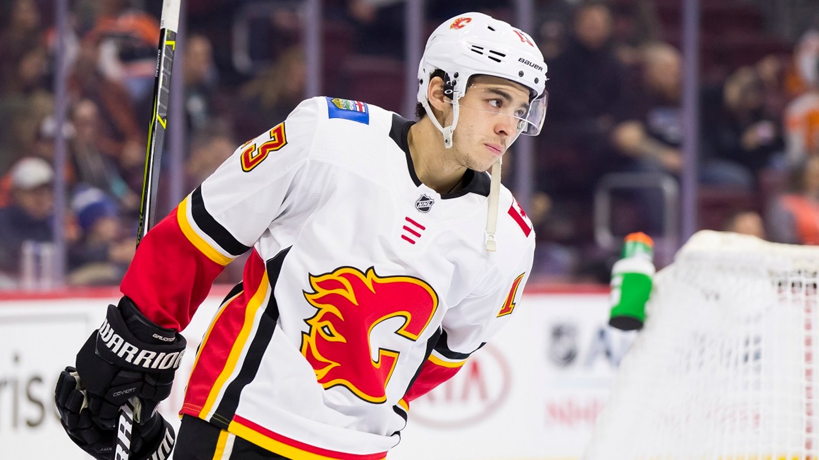 Johnny Gaudreau will get a special surprise on the bench during the All Star game.